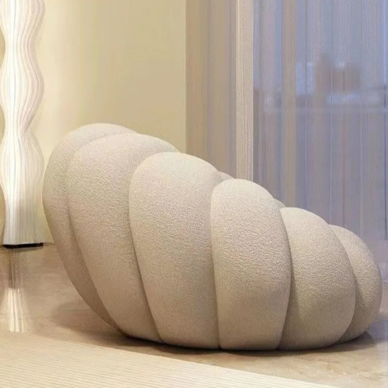 Comfortable Pumpkin Shape Living Room Lazy Sofa Soft Luxury Creative Modern Nordic Bedroom