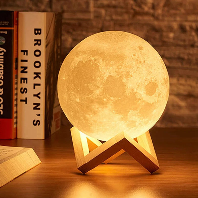 Moon Night Light LED 3D