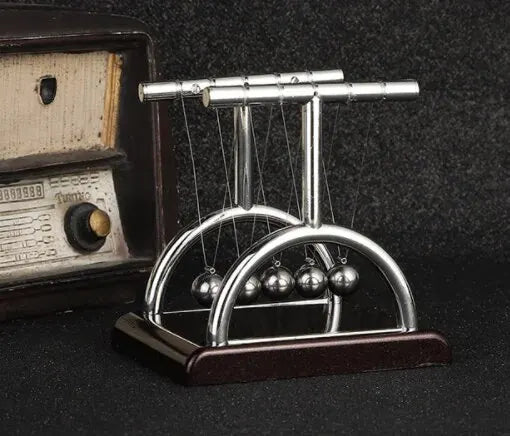 Newton's Cradle Balance Steel Ball Teaching Supplies Physics Science Home Decoration