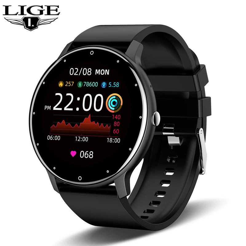 2025 New Smart Watch for Women and Men Full Touch Screen Bluetooth 5.2 Call Waterproof Watches Sports Fitness Tracker Factory