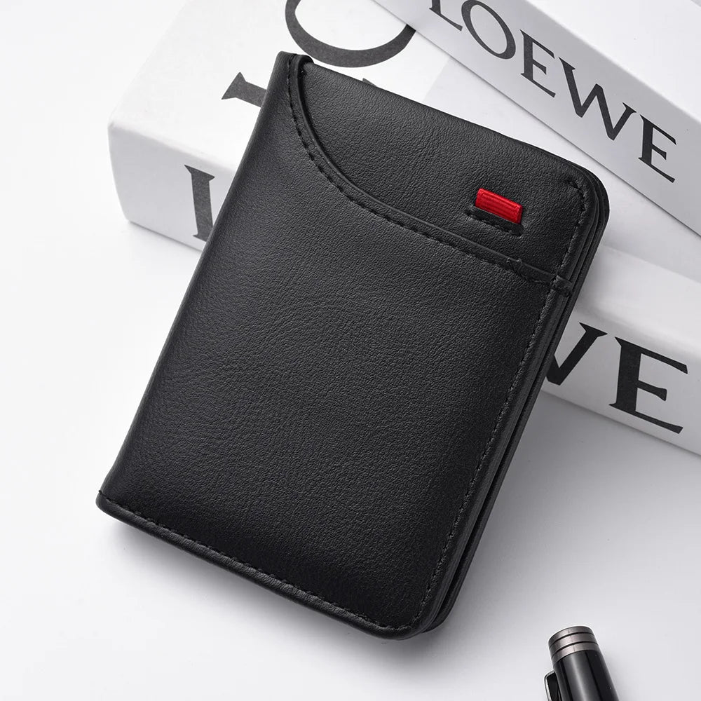 1Pc New Ultra-thin Mini Soft PU Leather Credit Card