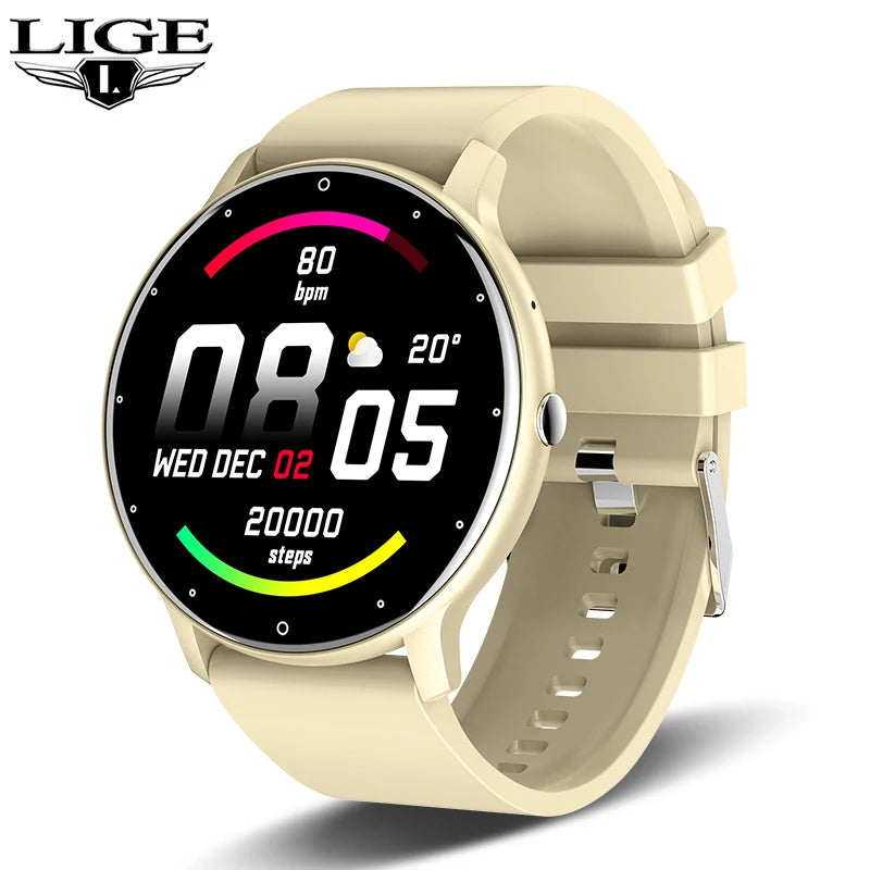 2025 New Smart Watch for Women and Men Full Touch Screen Bluetooth 5.2 Call Waterproof Watches Sports Fitness Tracker Factory