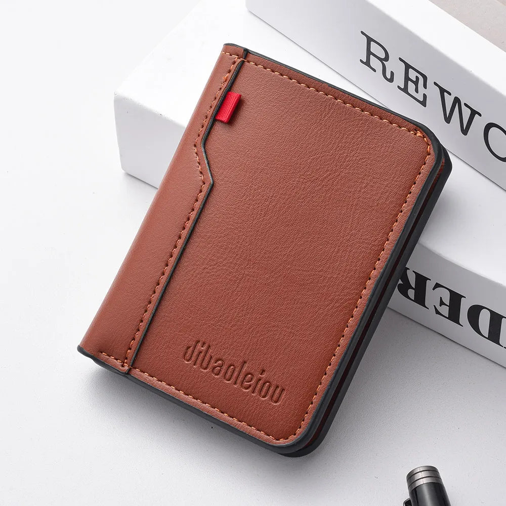 1Pc New Ultra-thin Mini Soft PU Leather Credit Card