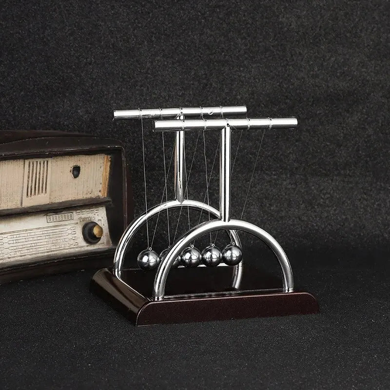 Newton's Cradle Balance Steel Ball Teaching Supplies Physics Science Home Decoration