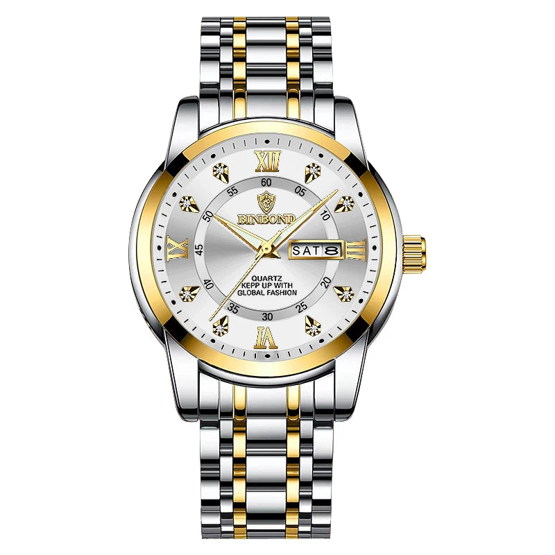 2025 Brand Luxury Fashion Diver Watch Men 30ATM Waterproof Date Clock Sport Mens