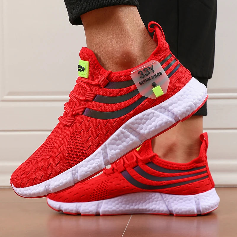 Comfortable Fashion Walking Lace Up Sneakers