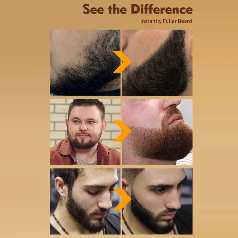 Men's Waterproof Beard Filler Pen - Filling and Definition for Beard and Moustache