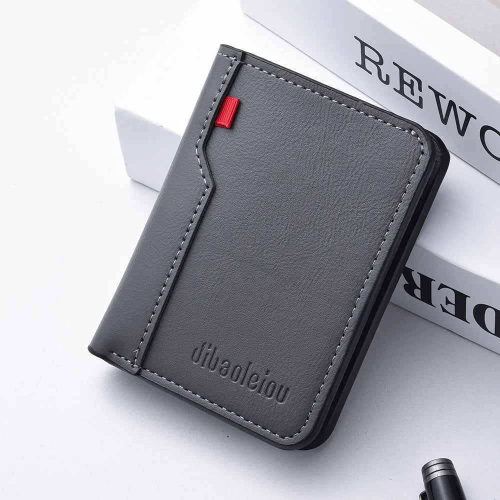 1Pc New Ultra-thin Mini Soft PU Leather Credit Card