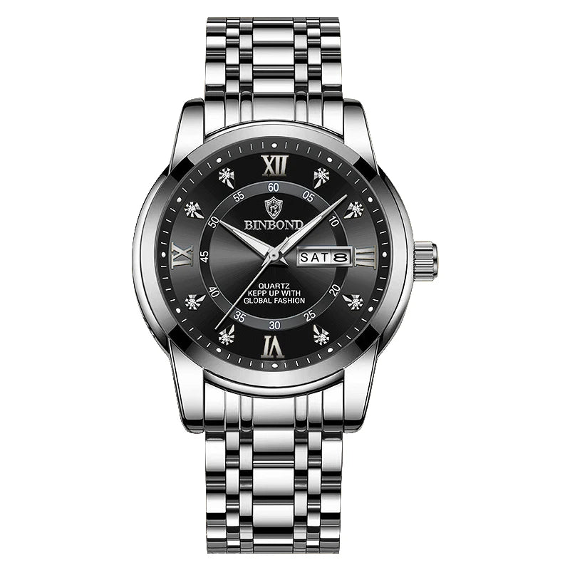 2025 Brand Luxury Fashion Diver Watch Men 30ATM Waterproof Date Clock Sport Mens