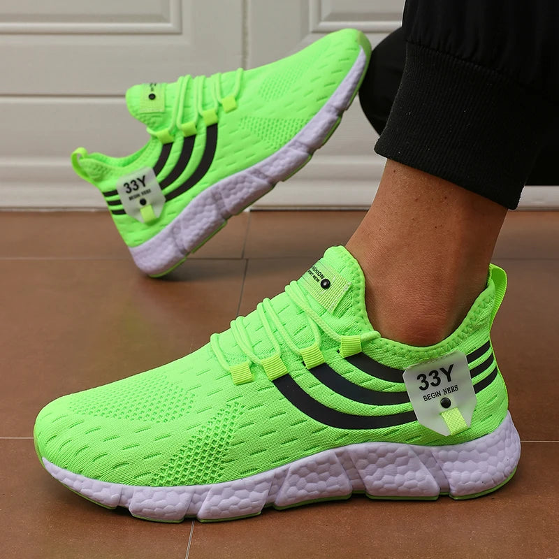 Comfortable Fashion Walking Lace Up Sneakers
