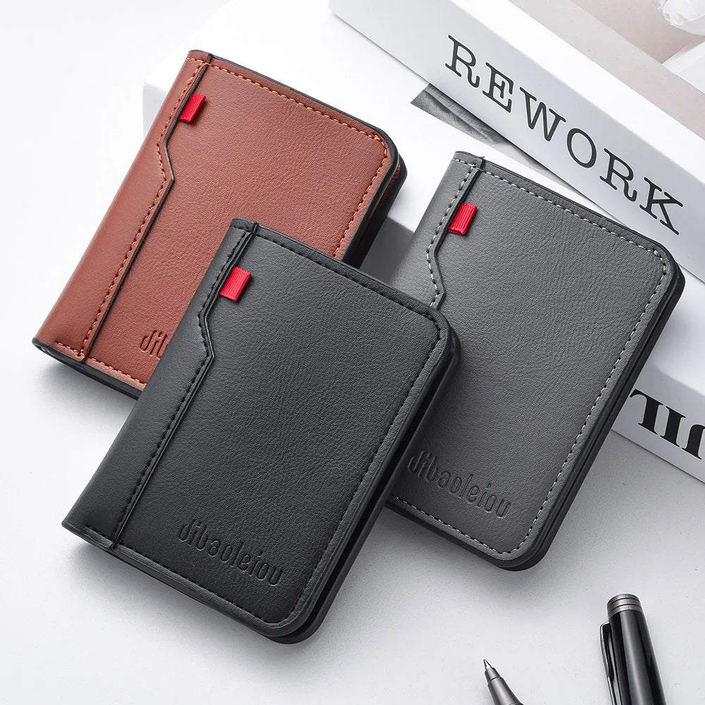 1Pc New Ultra-thin Mini Soft PU Leather Credit Card