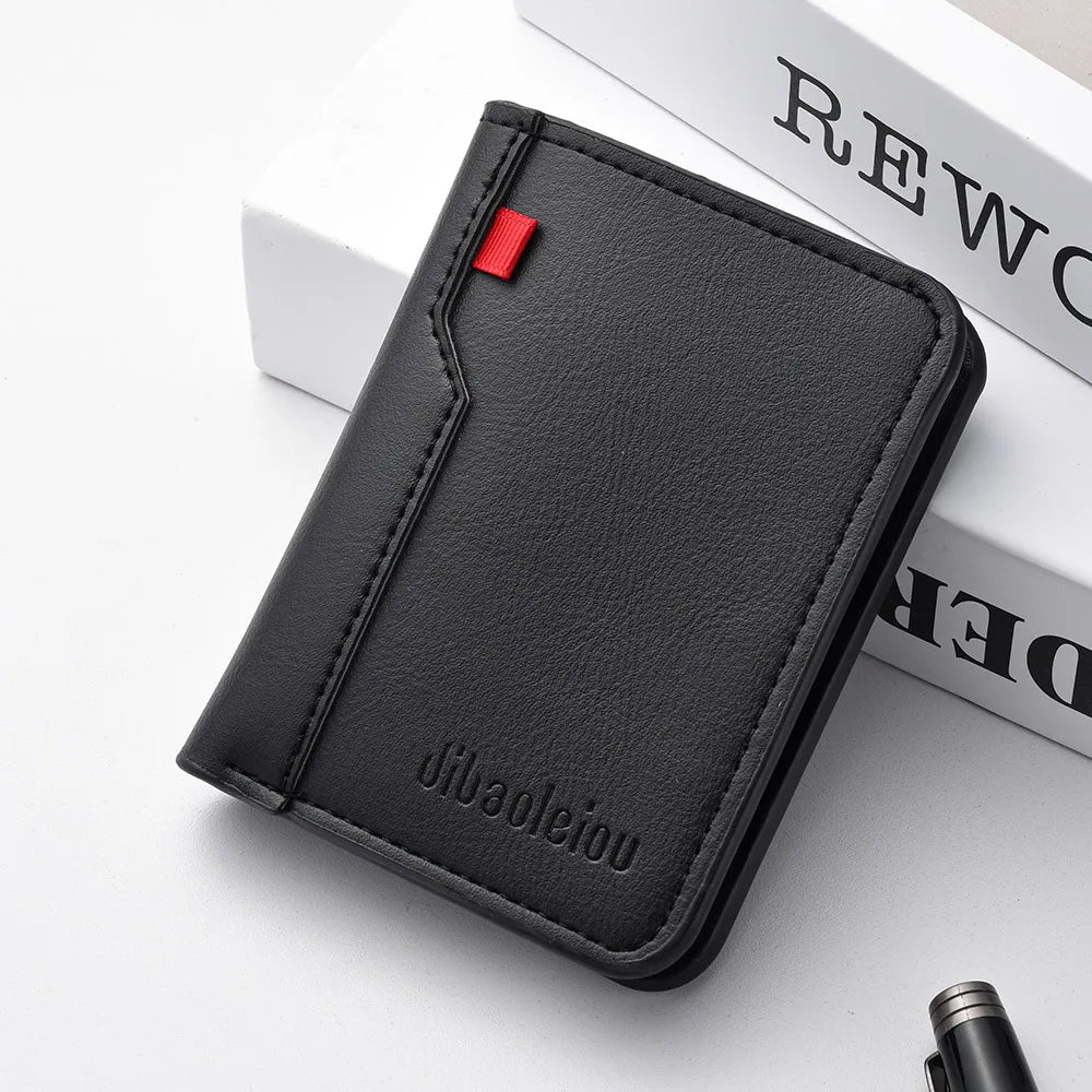 1Pc New Ultra-thin Mini Soft PU Leather Credit Card