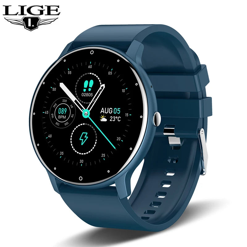 2025 New Smart Watch for Women and Men Full Touch Screen Bluetooth 5.2 Call Waterproof Watches Sports Fitness Tracker Factory