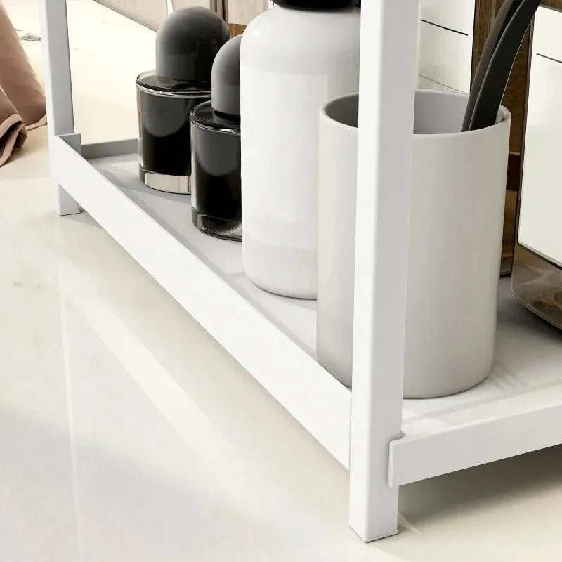 Storage Rack Kitchen Organizer Bathroom Countertop Perfume Cosmetics Shelf Dresser