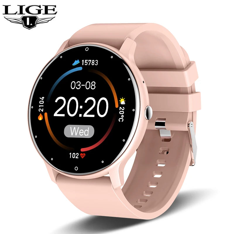 2025 New Smart Watch for Women and Men Full Touch Screen Bluetooth 5.2 Call Waterproof Watches Sports Fitness Tracker Factory
