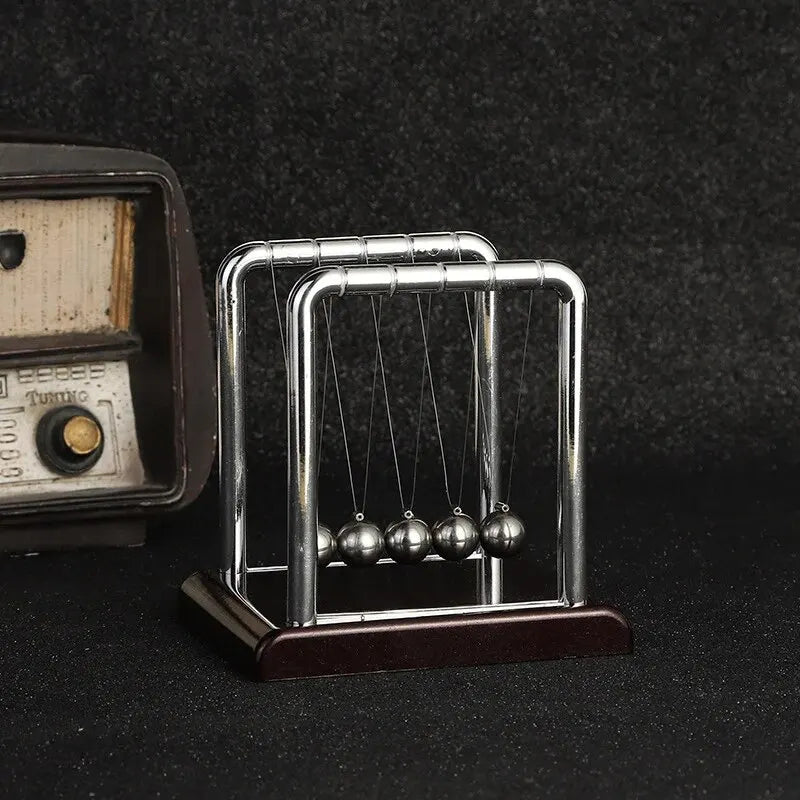 Newton's Cradle Balance Steel Ball Teaching Supplies Physics Science Home Decoration