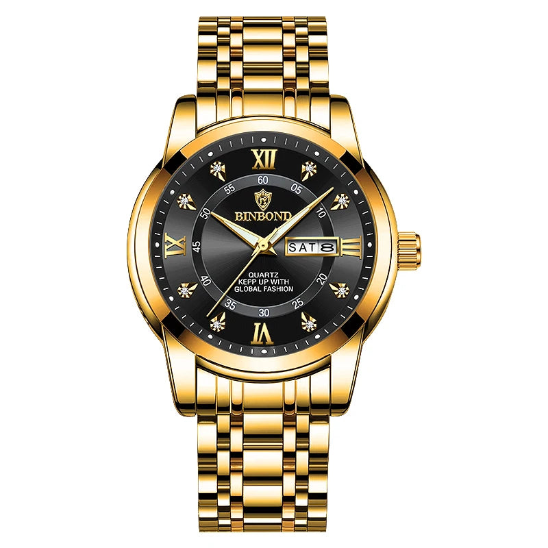 2025 Brand Luxury Fashion Diver Watch Men 30ATM Waterproof Date Clock Sport Mens