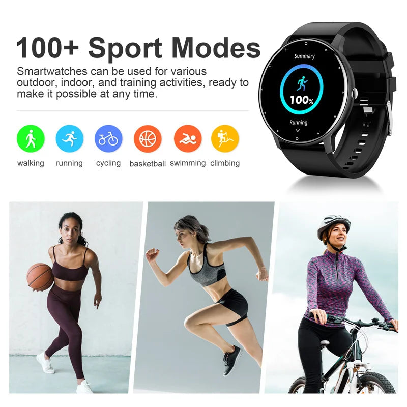 2025 New Smart Watch for Women and Men Full Touch Screen Bluetooth 5.2 Call Waterproof Watches Sports Fitness Tracker Factory