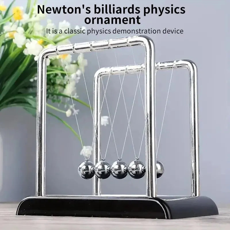 Newton's Cradle Balance Steel Ball Teaching Supplies Physics Science Home Decoration