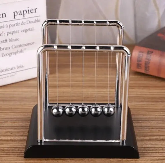 Newton's Cradle Balance Steel Ball Teaching Supplies Physics Science Home Decoration