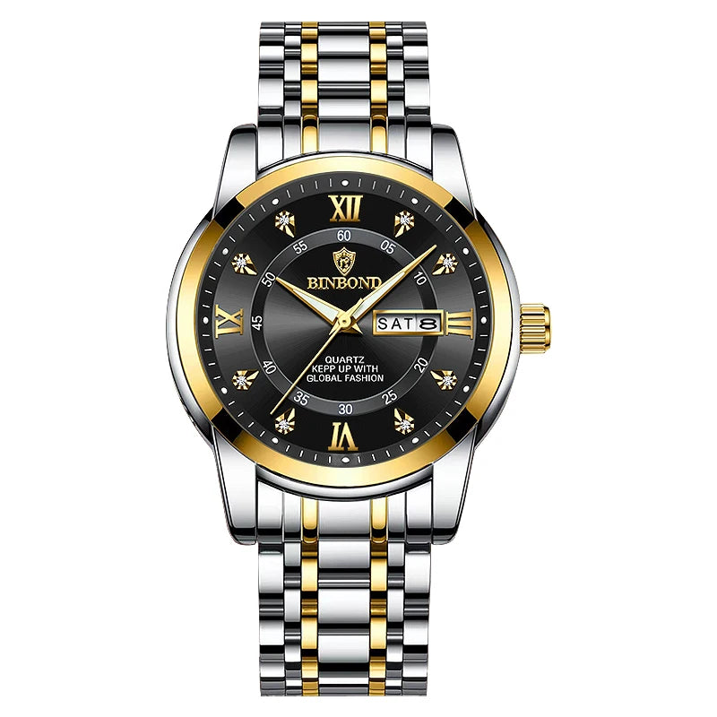 2025 Brand Luxury Fashion Diver Watch Men 30ATM Waterproof Date Clock Sport Mens